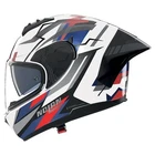 Nolan N60-6 Classic Urban Corsa White Blue Red