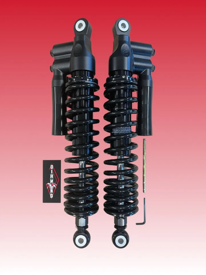 DIAMOND+ 320-370mm Adj Rear Shock - Triumph Speed Triple, Scrambler, Thruxton - Image 3 of 4