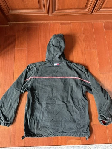 Vintage 90s Tommy Jeans Tommy Hilfiger Hooded Jacket Size XL image 5