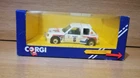 Corgi 399 Peugeot 205 T16 Monte Carlo Rally Salonen Harjanne 1:36 White boxed