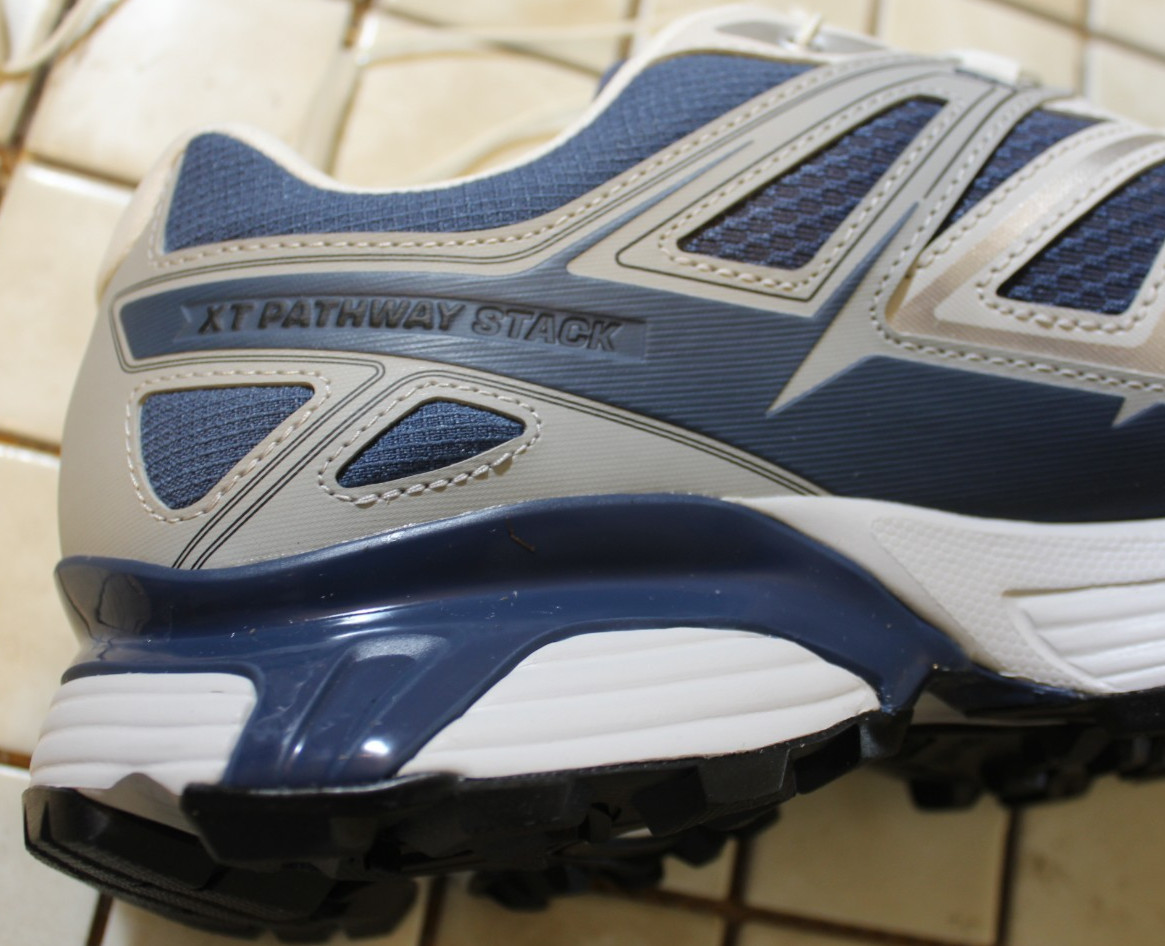 SALOMON  XT-PATHWAY STACK  UNISEX SIZE  9 M MEN  IN BLUE/WHITE/SILVER 455465S image 6