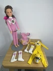 VTG Bandai Mighty Morphin Power Ranger Kimberly Doll And Yellow Ranger Outfit