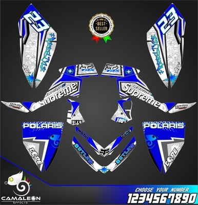 ATV Graphics Stickers Decals For Polaris Outlaw 450/500/525 2006-2008