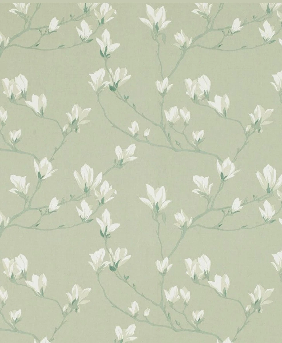 Papel pintado Laura Ashley Magnolia Grove Hedgerow x 4 rollos precio disponible por rollo