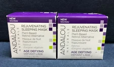 LOT-2 Andalou Age Defying  Rejuvenating Sleeping Mask