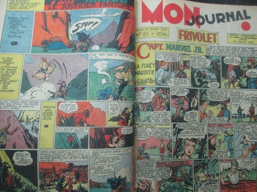 Reliure Album Mon Journal Numéro 4 (du Num 46 au num 60) Capt Marvel Junior - Imagen 11 de 11