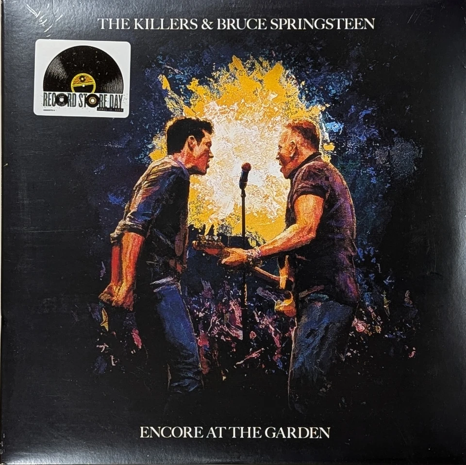 THE KILLERS & BRUCE SPRINGSTEEN Encore at The Garden SEALED Limited 12" RSD - Image 1 of 1