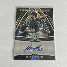 2022 Panini Elite Extra Jared Poland Hidden Gems Auto Autograph