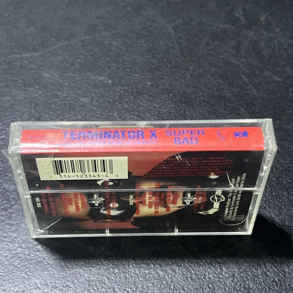 Terminator X – Super Bad (Cassette)  New Sealed (1994) - Image 4 of 4