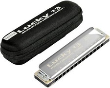 EASTTOP Lucky 13 Bass Plus Blues Harmonica 13 Holes Diatonic Harp Harmonica Gift