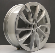 SKODA KAROQ SILVER 18" ALLOY WHEEL RIM 7J OEM 57A601025AD GENUINE X1