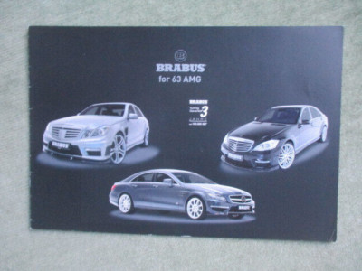 Brabus for AMG 63 Mercedes Benz E-Class W212,CLS63,S63 W221 August 2011