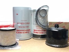 NEW Genuine OEM Hino Maintenance Filter set 258 268 338    2011-2019