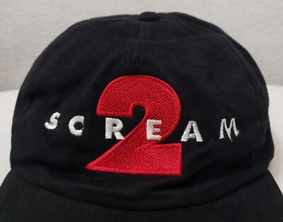 Vintage 1997 Scream 2 Movie Promo Hat Snapback Cap 90s Horror 