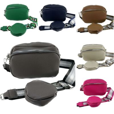 Clutch Crossbody Tasche mit Taschegurt Gürteltasche Umhängetasche Kunstleder
