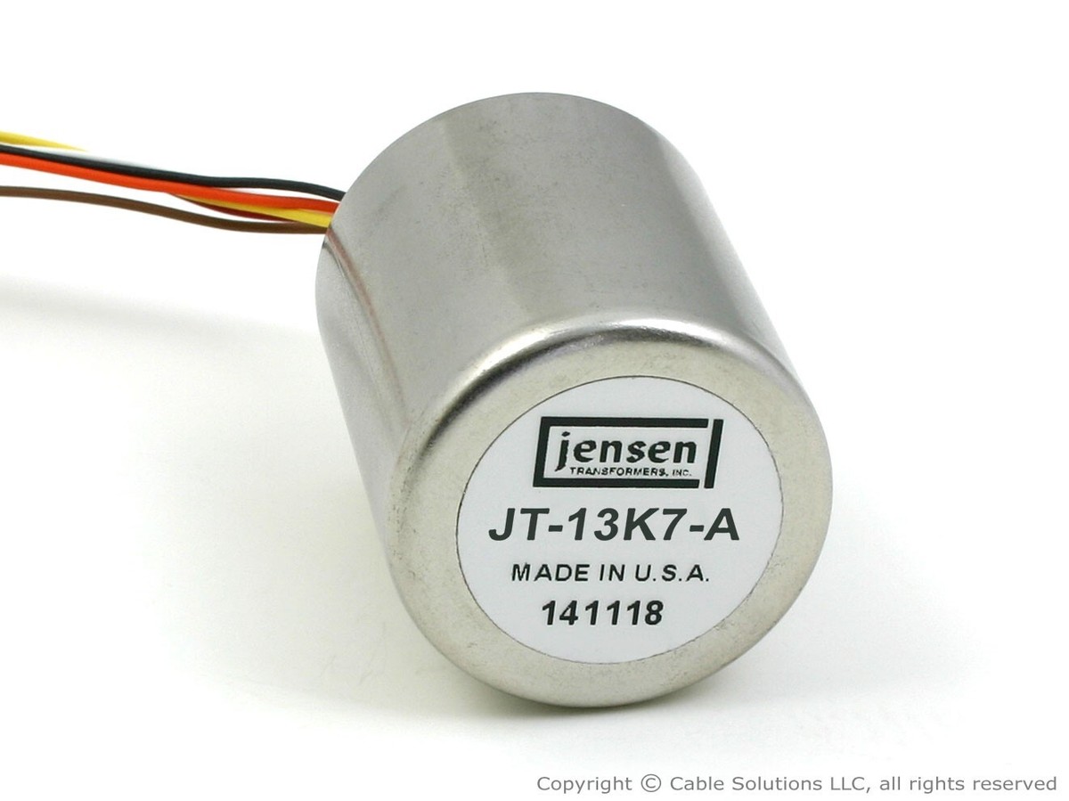 1:5 Microphone Input Step-Up Transformer, Jensen 1:5 Microphone Input Step-Up Transformer, Jensen