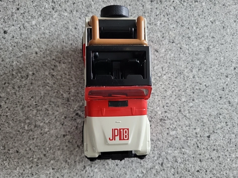 Jurassic Park Jeep Wrangler 1/32 Die Cast JP18 4x4 Jada Toys 32129 - Image 3 of 4
