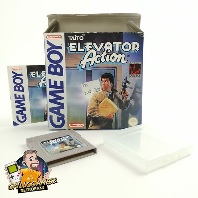 Nintendo Gameboy Classic Spiel '' Elevator Action '' GB | OVP | PAL NOE