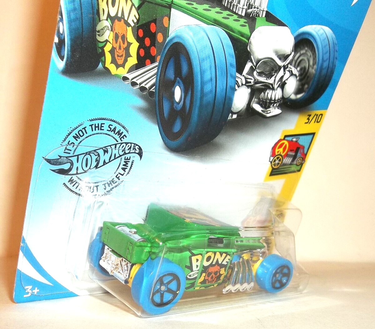 2020 HOT WHEELS 1:64 HW ART CARS 3/10 GREEN BONE SHAKER HW 159/250