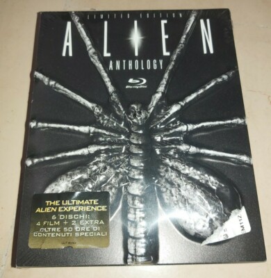 BLU RAY ALIEN ANTHOLOGY NEU UND VERSIEGELT 6 PLATTEN MIT 50 EXTRASTUNDEN NIE GESEHEN