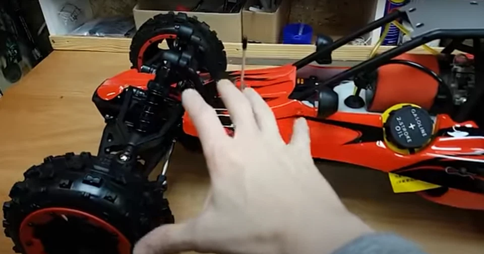 Rovan RC 1/5 Scale 29cc Gas Gasoline Baja Remote Control 5B Black 26 - Image 3 of 4