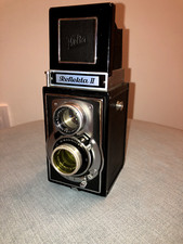 Reflekta II Welta German TLR 75mm Meritar - very good W/ case  yellow filter