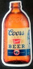 COORS STICKER &ldquo;OLDE BANQUET&rdquo; 1 1/2 X 3 1/2&rdquo; GLOSSY THICK WATERPROOF OUTDOOR USE