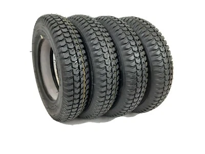 Set of 4 SOLID 3.00-8 (300x8) Mobility Scooter, Wheelchair Tyres (Good Care)