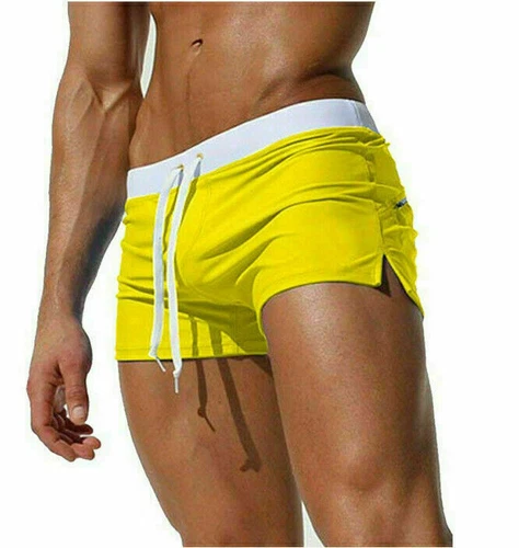 Hombres Pantalones Cortos de Natación Trajes de Baño Bañadores Ropa Interior Calzoncillos Boxer Pantalones S-2xl - Imagen 22 de 26