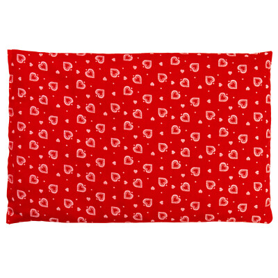 Wärmekissen 30x20cm Herzen-rot Körnerkissen Kirschkernkissen, Dinkelkissen ...
