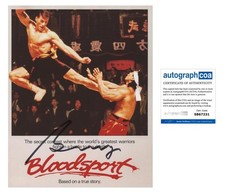 Bolo Yeung "Bloodsport" AUTOGRAPH Signed 'Chong Li' 8x10 Photo I ACOA