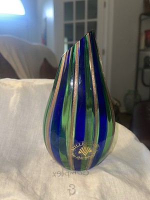 Vase Millerighe Murano 1990
