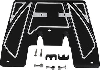 Covingtons Ripper Firewall Plate Black Billet Aluminum C1840-B FLHR Road King