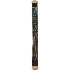 Pearl 24 in. Bamboo Rainstick in Hand-Painted Hidden Spirit Finish