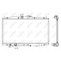 KüHler WasserküHler MotorküHler Passend FüR Honda Accord VII CL 2.0 CM