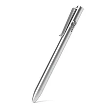 Titanium Bolt Action Pen - Standard Length - 100% Made in the USA - All-Metal...