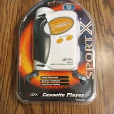 GPX SportX Cassette Player with Radio WR3004SP New