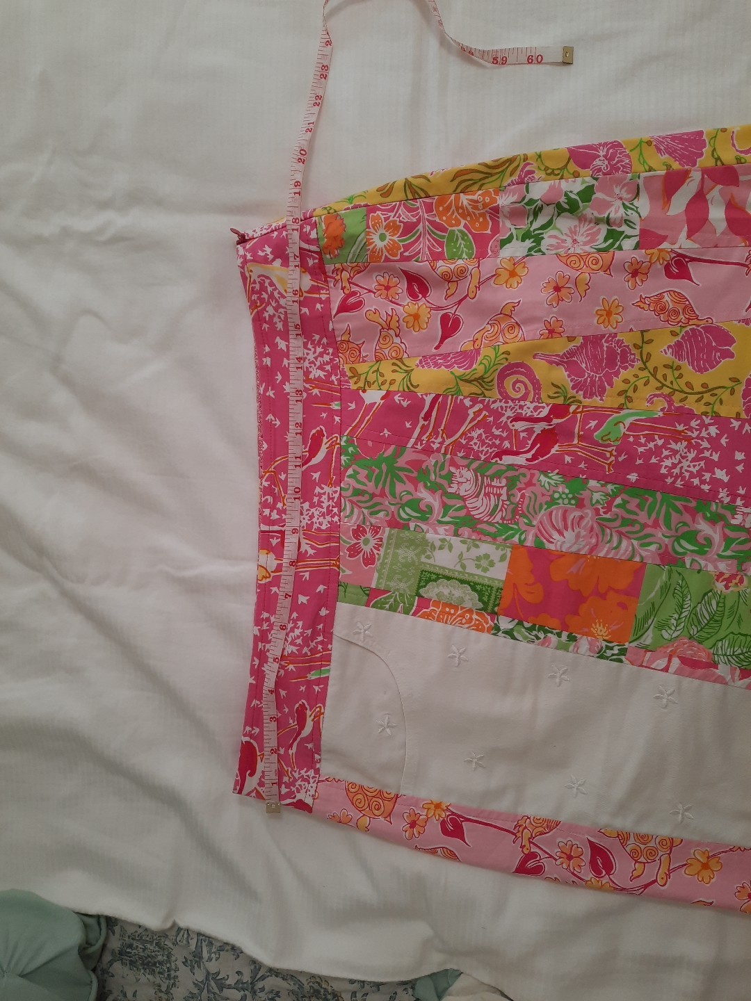 uncommon threads Multi-Color Patchwork Tropical B… - image 4