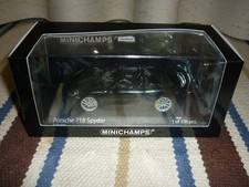 PMA 1/43 Porsche 718 Spyder 2020 Black