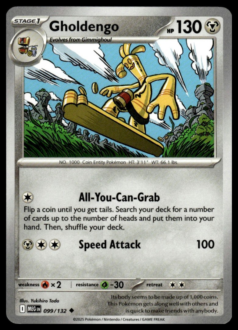 Gholdengo ME01: Mega Evolution 099/132 Normal NM