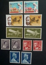 PRE-DECIMAL COLOUR VARIETIES - FRESH & MINT