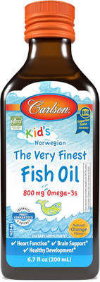 - Kid'S the Very Finest Fish Oil, 800 Mg Omega-3S, Norwegian, Sustainably Source