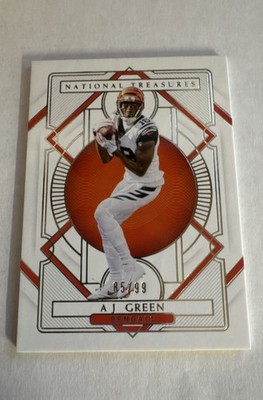 2020 Panini National Treasures - A.J. Green 5/99   #22
