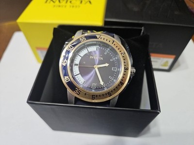 Invicta Specialty Compass Men's Watch 45mm Blue Band 12847 $199 Retail NIB