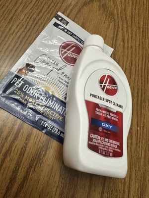Hoover Oxy Portable Spot Cleaner Solution, Carpet Shampoo MINI Sample 6 FL OZ