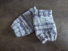 Handwärmer für Neugeborene * Babypulswärmer, Stulpen * Frühchenausstattung * NEU