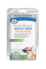 NEW FOUR PAWS WALK-ABOUT QUICK-FIT MUZZLE SIZE XXS TOY BREEDS