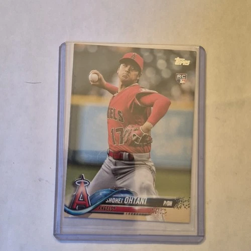 Topps 2018 Update #US1 Shohei Ohtani Los Angeles Angels Rookie Base MLB Card