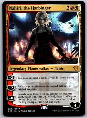 Nahiri, the Harbinger 223 Mythic Commander 2020 Magic: The Gathering NM