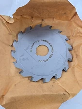 5" x 7/64 x 1" carbide-tipped circular saw blade, For F&D Tool Co. 